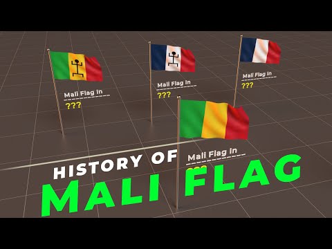 Evolution of Mali Flag | History of Mali flag | Flags of the world |