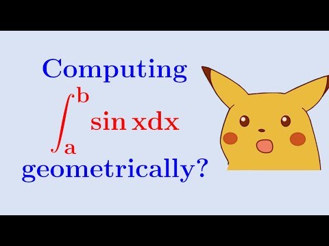 We can compute the integral of sine geometrically? | DIw/oI #2