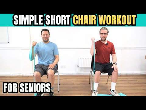 Easy Chair Workout for Seniors | Stay Fit and Strong with Simple Exercises For Older Adults