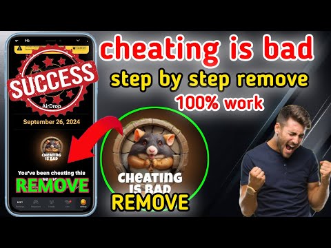 hamster Kombat cheating is bad |cheating is bad card remove | how to remove chating is bad #hamsters