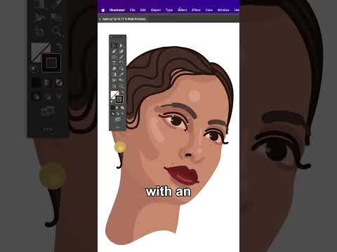 How to draw in Adobe Illustrator! DAY 1 #shorts #illustrator #adobeillustrator