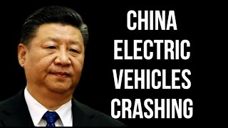 CHINA Electric Vehicles Crashing