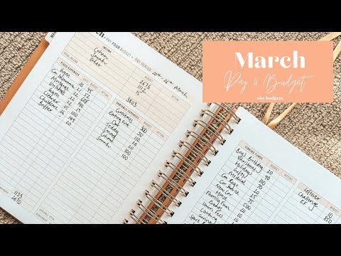 March Pay 4 Budget Sheet | Budget With Me | Zero Based Budget | Sinking Funds | The Budget Planner