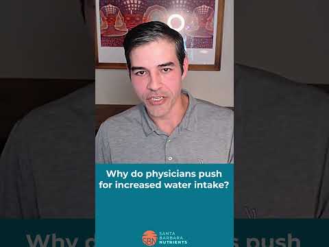 Why Do Physicians Push Water Intake With PKD? #pkd #polycystickidneydisease