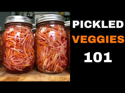 Pickling Veggies 101 | Pickled Carrots | The Alright Chef