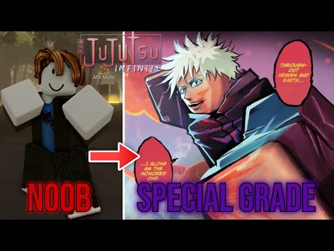 Roblox Jujutsu Infinite: Completing Story Line As Gojo Satoru...(Noob To Pro)