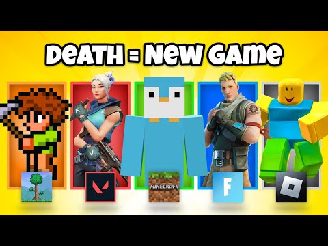 Minecraft, But If I Die I Switch Games