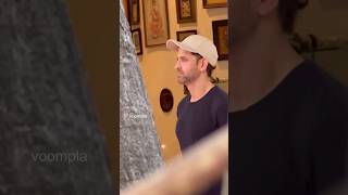 Hrithik Roshan spotted at Aditya Chopra Residence to offer his last respect to Pamela Chopra jii