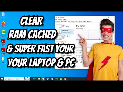 How to Clear RAM Cache in Windows Laptop and PC / Super Fast Your Laptop and PC