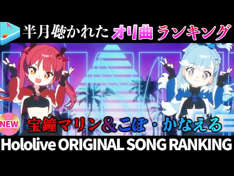 【III】半月で一番聴かれたオリ曲は？オリ曲ランキング 30 most viewed song in this month 2024/4/30～2024/5/14【ホロライブ】