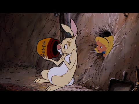 Alice visits Rabbit / Disney Crossover