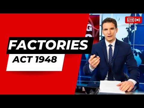 DAY - 1 | CMA INTER |  FACTORIES ACT 1948 - PART 1 | LABOUR LAW #cmalaw #cmainterlawclasses