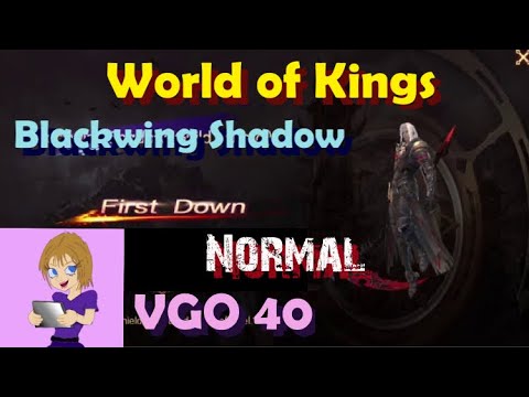 World of Kings Blackwing Shadow First Down Guild Dungeon Normal