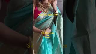 Silk linen saree #SareeNotSari #SareeLove #SareeStory #SareeFashion#SareeDiaries