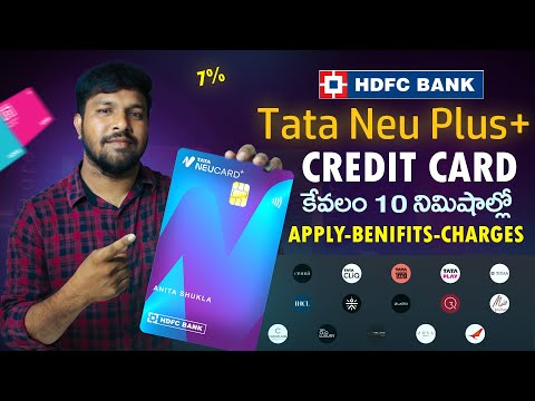 How To Apply HDFC Tata Neu Plus Credit Card In Telugu | Tata Neu Plus HDFC Credit Card Applying