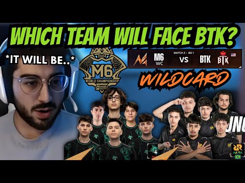 Mobazane's Thoughts On Which Wildcard Team Will BTK Face In The First Round of M6!