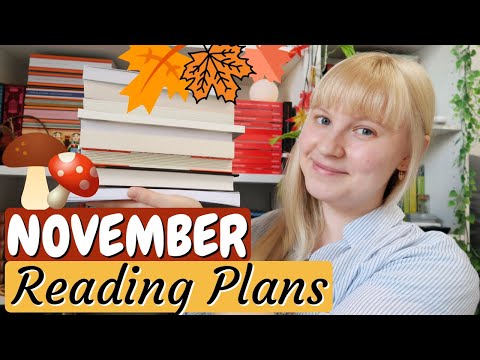 🍂 November TBR 🍄📚