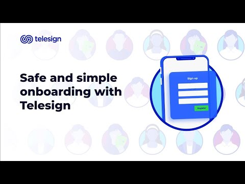 Safe and simple onboarding with Telesign