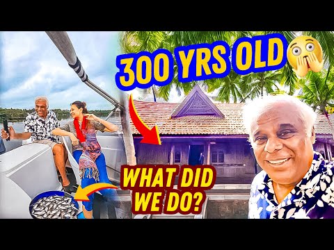 Catching Live Fish & Visit to 300 YRS OLD House 🏡🎣😱 | Raining Smiles in Kerala Ep-7