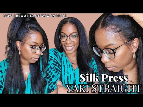 AFFORDABLE Natural Wig! Yaki Straight DETAILED Ear to Ear Lace Pre-Everything Install Julia Hair