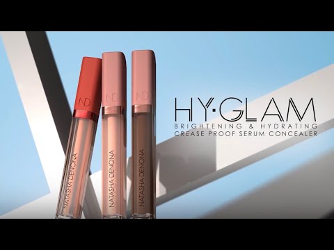 Introducing the HY-GLAM CONCEALER | Brightening & Hydrating Serum Concealer | Natasha Denona