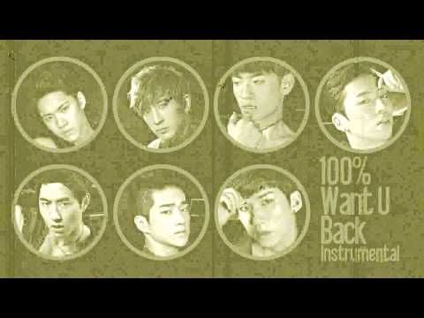 100% - Want U Back (Instrumental)