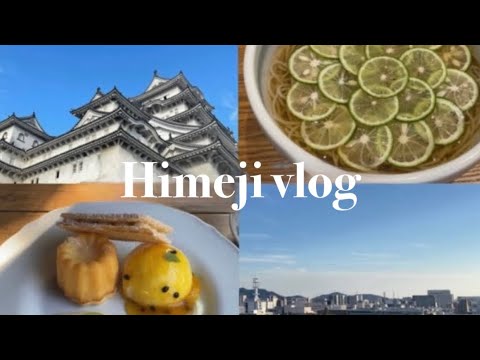 [vlog]日帰り姫路観光🏯観光地巡り/姫路城/すだち蕎麦/レモンスイーツ🍋