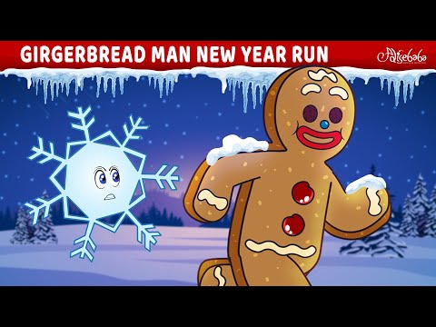 Gingerbread Man New Year Run | Bedtime Stories for Kids in English | Fairy Tales