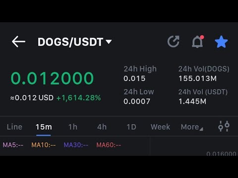 DOGS withdrawal - How to swap DOGS to USD on MEXC Exchange 🎉