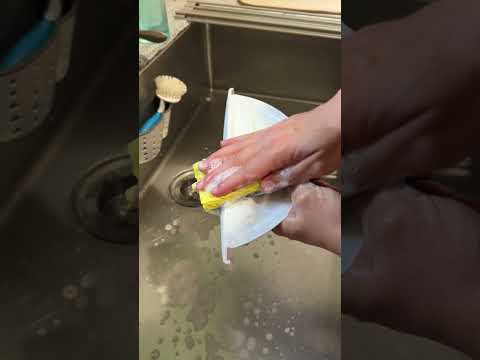 I cleaned this moldy refrigerator drip tray #cleaning #satisfyingvideo #mold