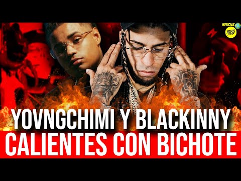 EN PELIGRO DE MU3RTE: YOVNGCHIMI Y BLACKINNY AM3NAZADOS POR EL BAJO MUNDO