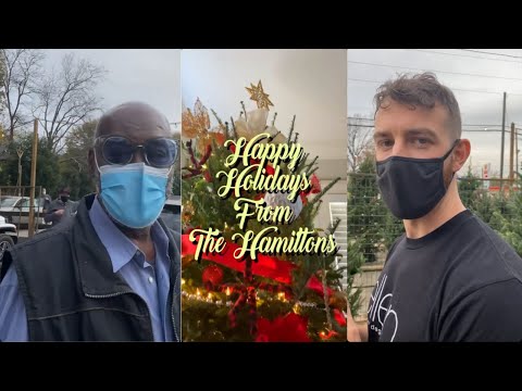 Our First Real Christmas Tree | Hanging with the Hamiltons