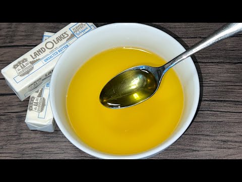 How to Make Ghee (Clarified Butter) At Home | Including Ghee Chapati Recipe