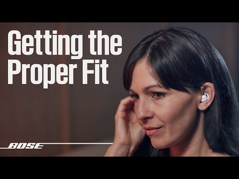 Bose Sleepbuds™ II – Getting the Proper Fit