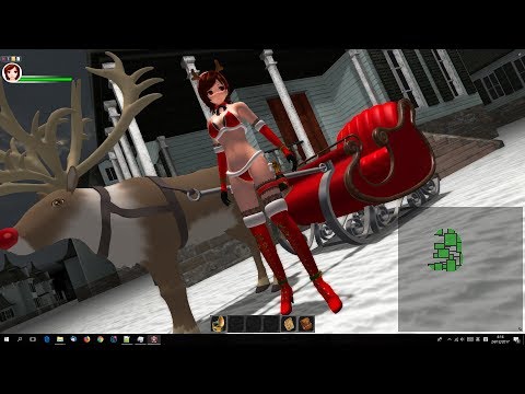 【MMD Christmas Game】Meiko's Carol (powered by System Animator)