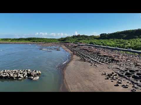 新埔海堤防波堤