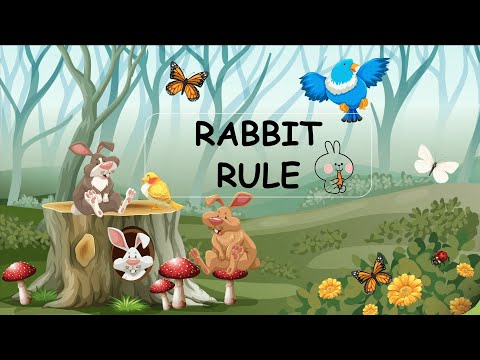 Rabbit rule | Doubling the middle consonant | Spelling rules for kids | Jolly Phonics #doublingrules