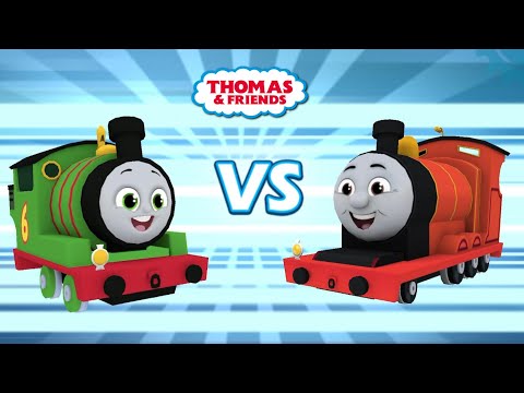 Tren Thomas y sus amigos - Carly. Los mejores trenes infantiles juegan a las carreras de trenes #2.