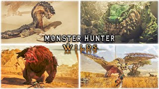 Monster Hunter Wilds - All Bosses | All Hunts (Beta)