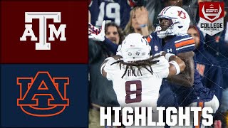 4OT THRILLER 🏈 Texas A&M Aggies vs. Auburn Tigers | Full Game Highlights | ESPN College Football