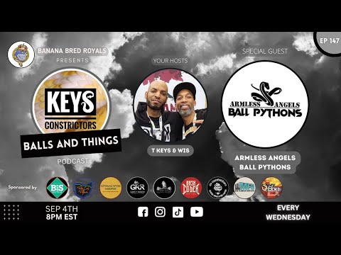 Balls and Things - Ep 147 - Armless Angels Ball Pythons #BallPythons #snake