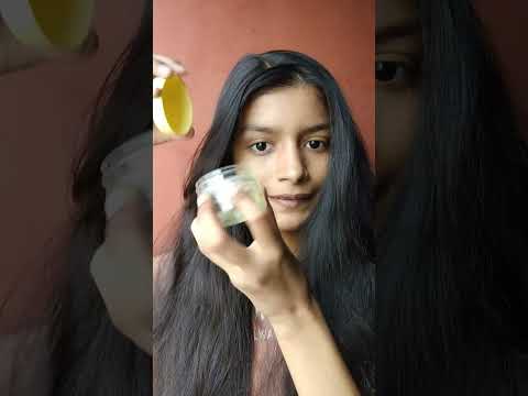 Homemade hair serum for smooth, shiny strong hair|#ytshorts #prietyprerna #shortsviral #shorts