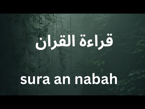 قراءة القرآن/ سورة النبأ