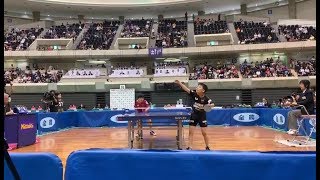 全農杯2019 ホープス男子 決勝 松島輝空vs吉山和希