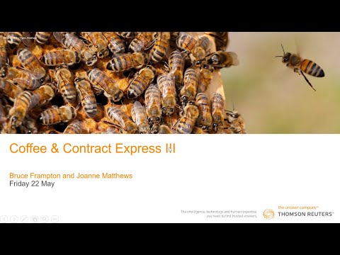 Coffee and Contract Express 3 (EMEA): HighQ Forum Feedback with Bruce Frampton and Joanne Matthews