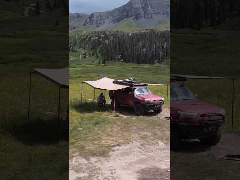 Slow Afternoon in the Mountains #4runner #camping #truckcamping