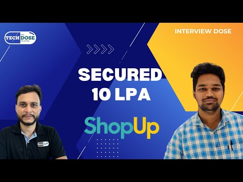 ShopUp Interview Experience | LIVE DSA batch