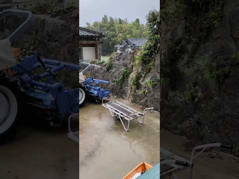 【大雨】で隣の畑から雨水が入っきてきた〜‼️ご近所トラブル😢