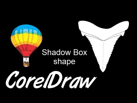 Corel Draw Tips & Tricks Make a Shadow Box and how to make the cut line