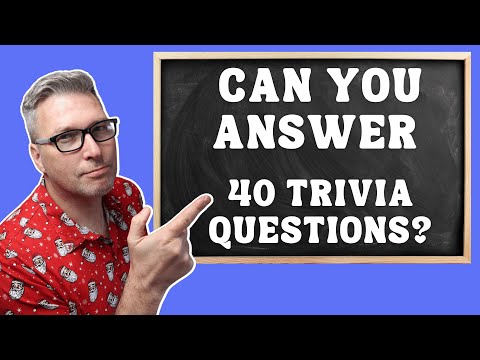 How Good Are You At Trivia?